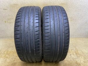 205/50在R17（93W）ミシュラン PILOT SPORT 4 中古2本 2022年製 205/50R17