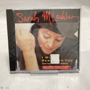 CD Sarah McLachlan I Will Remember You 管：N6[0]P