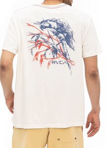 新品 Mサイズ　RVCA Tシャツ　定価5280円　BIRD オウム柄