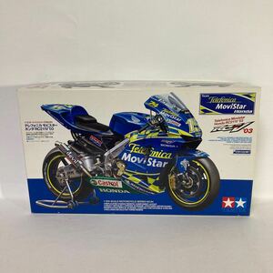 タミヤ 1/12 テレフォニカ モビスター ホンダ RC211V 03 未組立 TAMIYA 