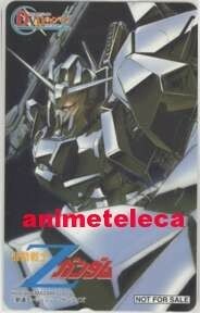 【テレカ】 機動戦士Zガンダム 後藤雅巳 大河原邦男 バンダイビジュアル DVDキャンペーン2001年・夏 6K-I1282 未使用・Aランク