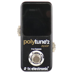 【中古】 チューナー tc electronic PolyTune 2 mini noir ポリフォニックチューナー ポリチューンミニ ブラック ペダルチューナー