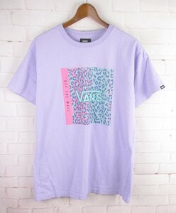 LST9768 VANS バンズ Tシャツ L パープル（クリックポスト可）