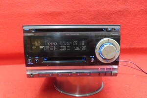 ＊CS1210＊動作保証付/carrozzeria カロッツェリア　FH-P520MD CD　MDプレーヤ　デッキ　カーオーディオ　CD、MD再生OK　2DIN