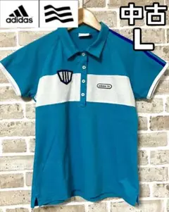 中古 アディダスゴルフ adidas GOLF レディース 半袖 ポロシャツ L