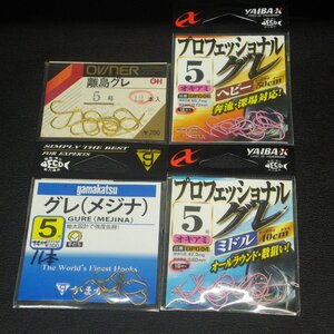 Yaiba-X プロフェッショナルグレ 5号 16/18本入 等合計4点セット ※減有 ※在庫品 (18m0405)※クリックポスト