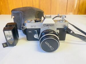 Canon キャノン フィルム一眼レフ フィルムカメラ FTQL ジャンク品