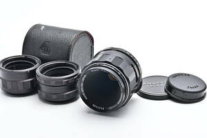 1B-405 PENTAX ペンタックス Super-Multi-Coated MACRO-TAKUMAR 50mm f/4 + 中間リング 1-3 マニュアルフォーカス レンズ