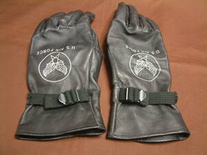 旧リアルマッコイズ U.S AIR FORCE BLACK LEATHER GLOVES ホースハイド