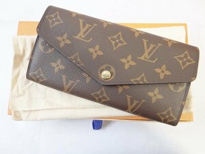 未使用★ヴィトン LOUIS VUITTON モノグラム ポルトフォイユ・サラ M60531■長財布 ロングウォレット