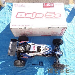 MZ11◆HPI・Racing 1/5 Baja 5B エンジンカー ラジコン 動作未確認/エンジンRC レーシング バハ 送:ラージ便/180サイズ