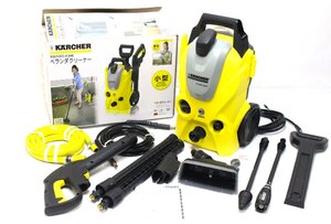 【ト石】 KARCHER ケルヒャー ベランダクリーナー K2.900 サイレント 家庭用クリーナー PS20 高圧洗浄機 CA661EWH33