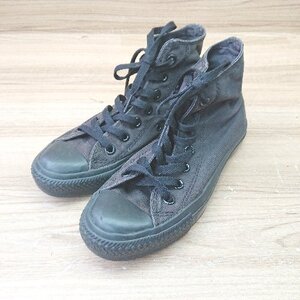 ◇ CONVERSE コンバース スニーカー サイズ4 1/2 ブラック レディース E