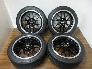 【送料無料・税込み】BBS RG-R RG749 18in7.5J+50 5穴PCD114.3 BS ポテンザ S007A 225/45R18 WRX S4 レヴォーグ 他 鍛造1ピース