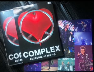 1円開始！コンプレックス/COMPLEX 2024 0515-16 日本一心 DVD+2CD 吉川晃司/布袋寅泰 完全予約生産盤 [UNIVERSAL MUSIC STORE 正規品]