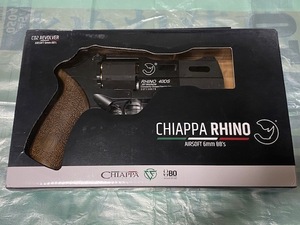 キアッパライノ４インチモデル　Co2リボルバー　国内規制準拠品　６ｍｍＢＢ　CHIAPP RHINO