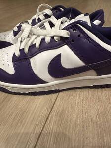 新品　NIKE DUNK LOW purple 27cm ナイキダンクロー