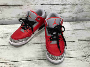 NIKE Air Jordan 3 Retro SE Fire Red ナイキ エアジョーダン 3 レトロ CQ0488-600 レディーススニーカー サイズ25cm レッド