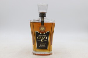 SUNTORY サントリー CREST クレスト 12年 ウイスキー 700ml 43％ 未開栓古酒（E5683)