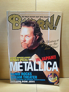 BURRN!/2004年1月号/MetallicaDreamTheaterHanoiRocksDarknessHelloweenAndrewW.K.MarilynManson