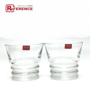 Baccarat バカラ ベガ ペア タンブラー ロックグラス ガラス クリア ユニセックス【中古】新品同様