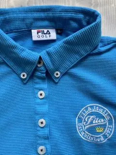 値下げ⭐︎FILA GOLF ボタンダウンポロシャツ  L