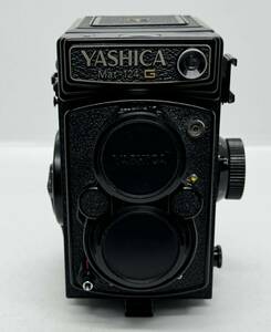 美品 YASHICA Mat-124 G ヤシカ 二眼レフフィルムカメラ / Yashinon 1:2.8 f=80mm / Yashinon 1:3.5 f=80mm【PLK118】