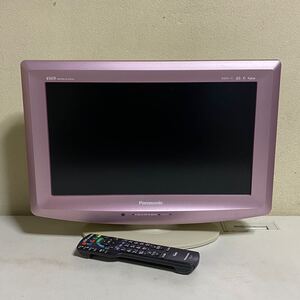 動作確認済み！2009年製 Panasonic / パナソニック 液晶カラーテレビ TH-L17C10-P 17型 VIERA ビエラ リモコン付 液晶テレビ ハイビジョン