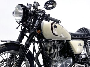 極上カフェレーサー SR400-4 [RH03J] 2017年 BORE-ACEステップ コンチ Newタイヤ 2012外装 他改多数 動画有 全国通販可3.9％~150回