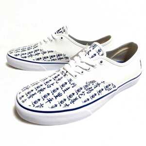 特価/未使用/VANS/SUSHI/AUTHENTIC/バンズ/寿司/オーセンティック/ローカット/スニーカー/US9=27.0cm/white×navy