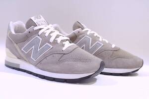 本物/廃番 NEW BALANCE 最高級 USA製/生産終了品 M996 GRAY/グレー US8.5/26.5cm 2度使用のみ/貴重な極美品 /MADE IN USA 1400 576 u996