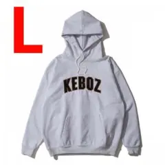 Lサイズ KEBOZ FREAKS STORE コラボ パーカー グレー