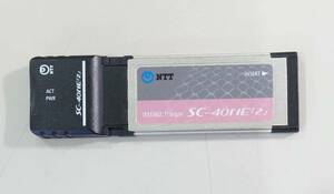 KN2758 【現状品】NTT 無線LANカード SC-40NE(2)