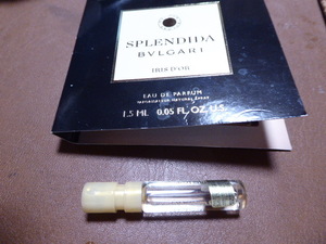 ブルガリ スプレンディダ イリスドール オードパルファム 香水 サンプル 非売品 1.5ml 未使用新品貴重品