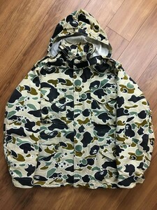 A BATHING APE アベイシングエイプ スターカモ 猿迷彩 M-65 ミリタリージャケット サイズM 初期