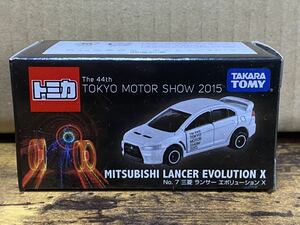 トミカ 東京モーターショー 2015 三菱 ランサー エボリューション Ⅹ ミニカー