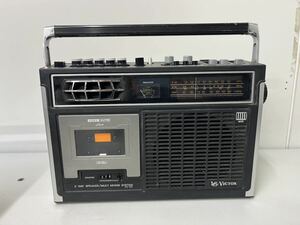 A34 ビクター Victor RC-650 ラジオカセットレコーダー 昭和レトロ 