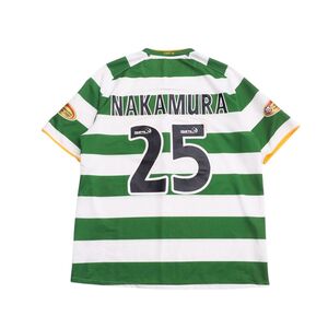 TI3753□ナイキ/NIKE*セルティックFC/The Celtic Football Club*#25*中村俊輔*08-10年*ホーム*レプリカユニフォーム/ゲームシャツ*メンズXL