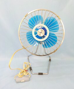 家電 SANSEI ロン 扇風機 EF-20プラ羽 20cm 昭和レトロ アンティーク ビンテージ 動作確認済