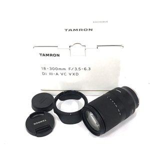 1円 TAMRON 18-300mm F/3.5-6.3 Di III-A VC VXD ソニーE用 一眼 オートフォーカス カメラ レンズ 光学機器