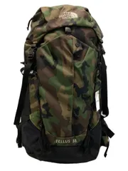 THE NORTH FACE リュック ナイロン 黒 カモフラ TELLUS35