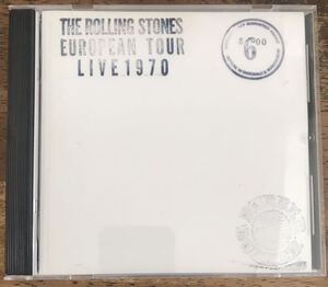 歴史的名盤The Rolling Stones / ローリングストーンズ / The Rolling Stones European Tour Live 1970 / 1CDR / Taken from LP”European