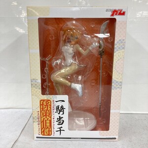 M001-O53-861 未開封 一騎当千 コミックガム フィギュアコレクション 孫策伯符 ケルベロスプロジェクト Ver. 白 ⑩