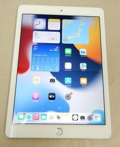 M766/現状品 iPad Air 第2世代 Wi-Fiモデル：A1566 128G /apple シルバー MGTY2J/A アイパッド