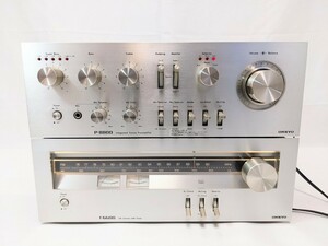 オーディオ機器 AMPLIFIER アンプ ステレオ チューナー FM AM STEREO ONKYO オンキョー P-8800 T-6600