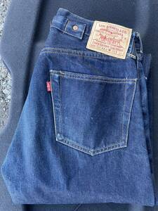 LEVI’S 501XX c 90s USA 復刻 米国 バレンシア工場 製 555 37201-0003 リーバイス デニム パンツ 革パッチ ビンテージ インディゴ W30 LVC