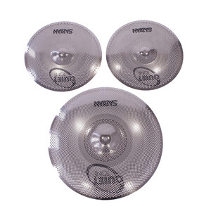 【中古】 SABIAN セイビアン SAB-QTPC501 Quiet Tone 練習用シンバルセット