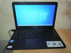 ★オータムセール★95175 11(1366x768) ASUS PC EeeBook X205TA-DBULE10 Atom/32GB/2GB/webカメラ/Win10