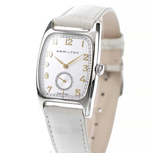 中古 HAMILTON 腕時計 ハミルトン H13411753 レザーベルト クォーツ 腕時計 ブランド レディース メンズ 純正ベルト付き
