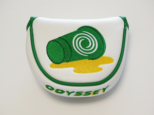 【新品】PGAツアー支給品 ODYSSEY 2024 WASTE MANAGEMENT ヘッドカバー マレット用 マグネット開閉式 非売品 プロトタイプ 本物保証